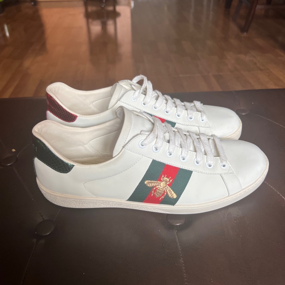 Men Gucci Ace Sneakers Size 11.5
